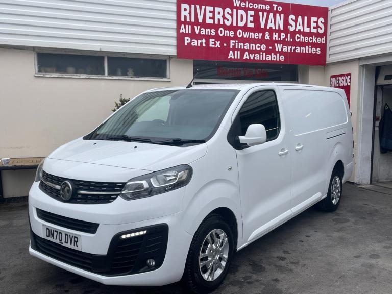 2020 Vauxhall Vivaro 2900 1.5d 100PS Sportive H1 Van PANEL VAN Diesel Manual