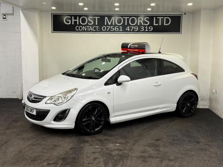 2012 Vauxhall Corsa 1.2 Limited Edition 3dr HATCHBACK PETROL Manual
