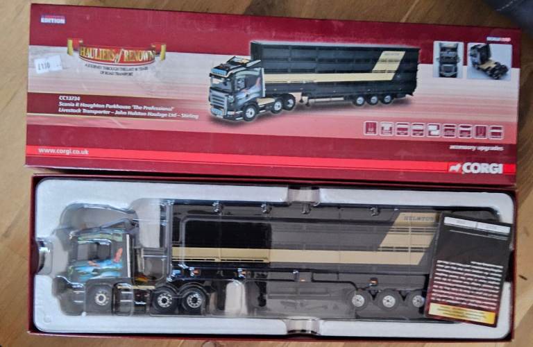 image for Corgi 1.50 scale Livestock transporter John Hulston.