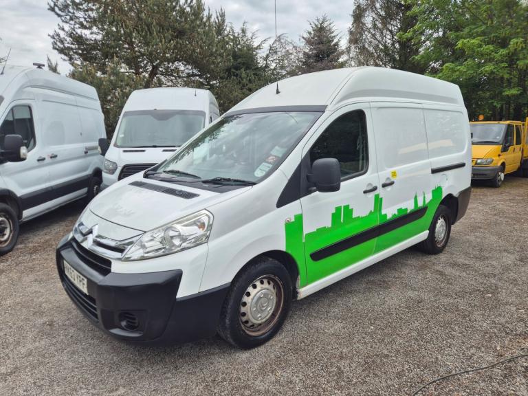2013 Citroen Dispatch 1200 2.0 HDi 95 H2 Van LWB HI ROOF DIRECT NOTTINGHAM COUNCIL PANEL VAN Dies...