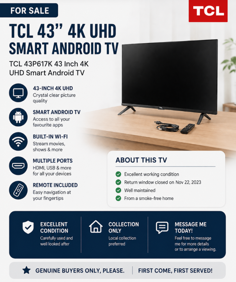 Smart Tv for sale