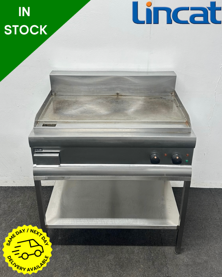 PAY OVER 3 MONTHS! - Used Lincat 900mm Griddle, On Stand With Undershelf – 3 Phase Electric