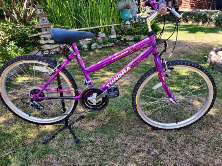 Tundra kids 16" Mountain Bike – Purple, Good Condition