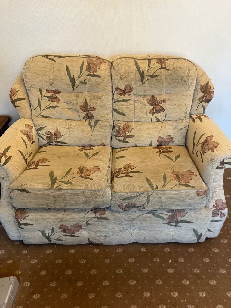 Free chair and two seater settee 