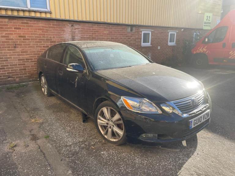 SORN LEXUS GS 450H Needs new battery Lexus, GS, Saloon, 2010, Semi-Auto, 3456 (cc), 4 doors black