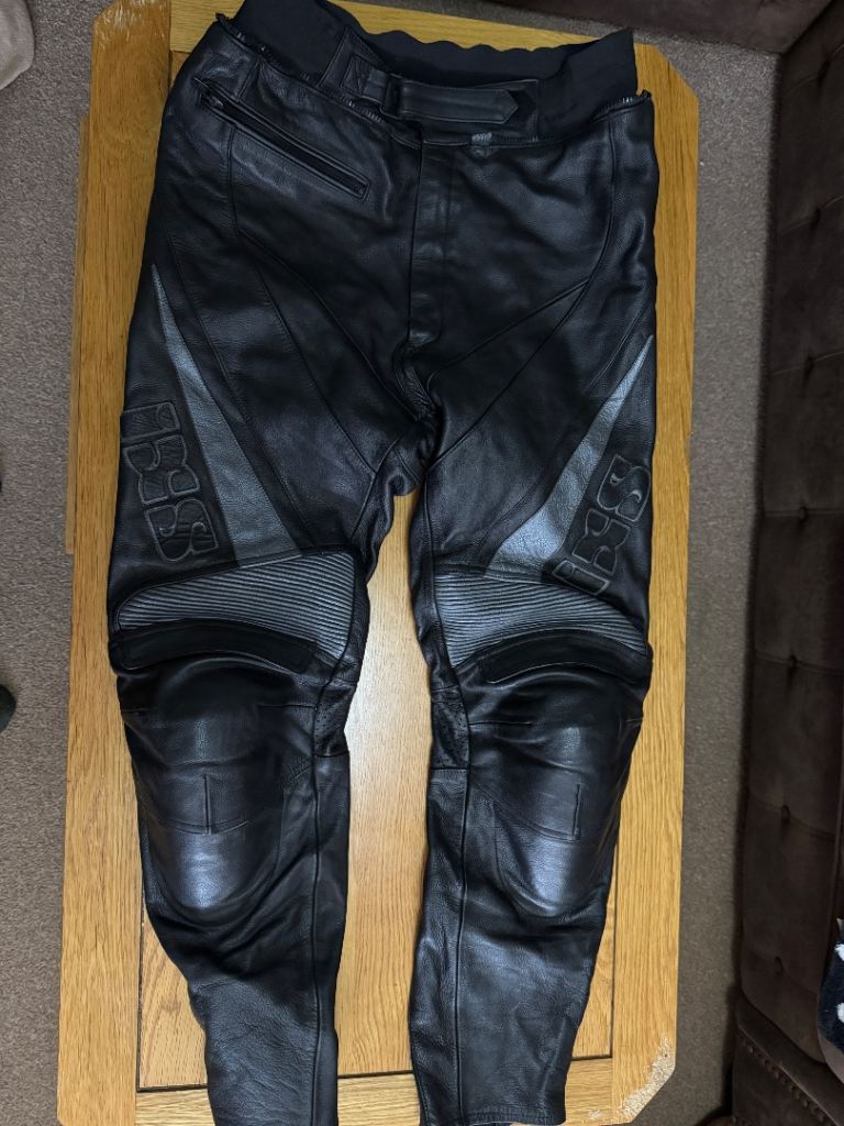 IXS leather trousers 