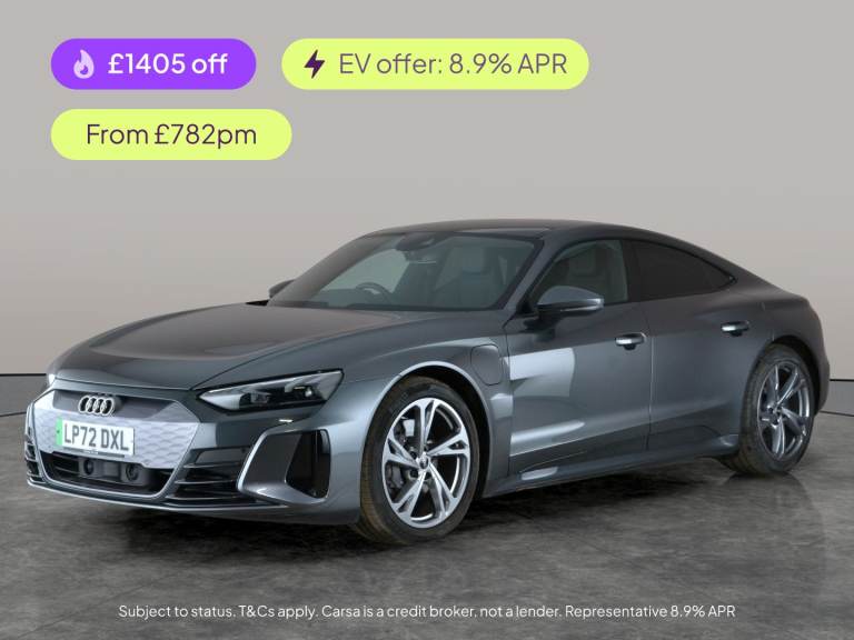 2022 Audi e-tron GT 93.4kWh Saloon 4dr Electric Auto quattro (476 ps) - LANE DEPARTURE  - BLUET S...