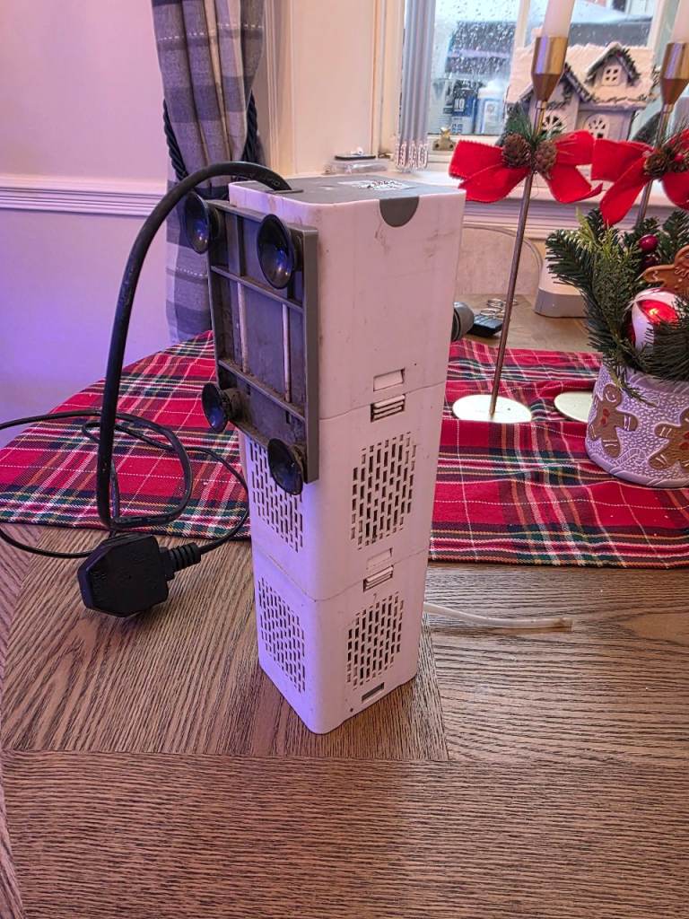 Fish tank filter to suit upto.150 litres 