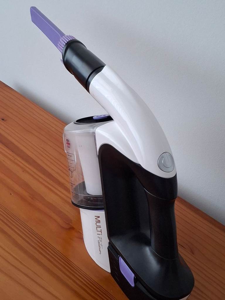 MULTI Platinum Handheld Vacuum Cleaner – White/Black, EXCELLENT WORKING & CLEAN CONDITION 