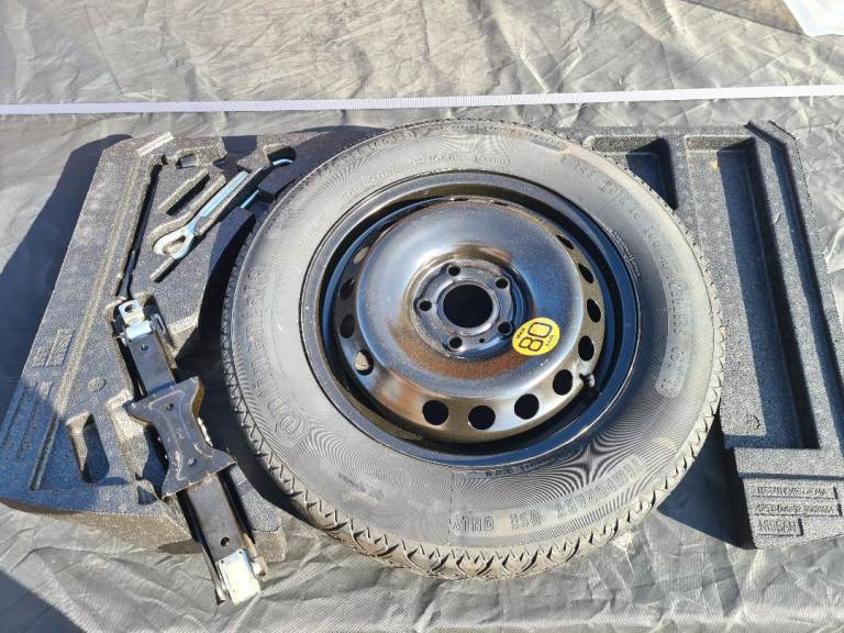 Genuine Nissan Qashqai J11 Space Saver Spare Wheel Kit 145/90R16 – Brand New Unused