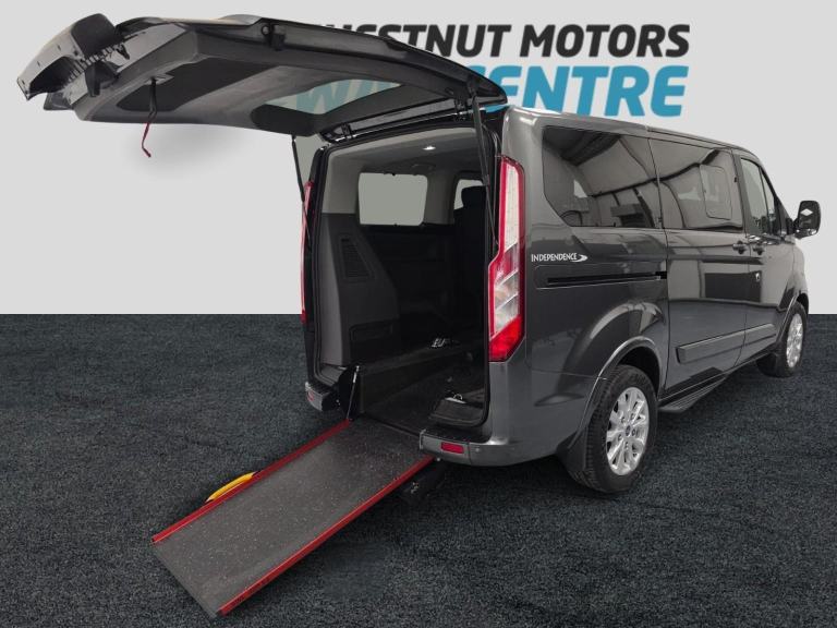 Ford Tourneo Custom WAV Wheelchair Access Manual 2.0 Diesel 5 Seats Grey  No VAT