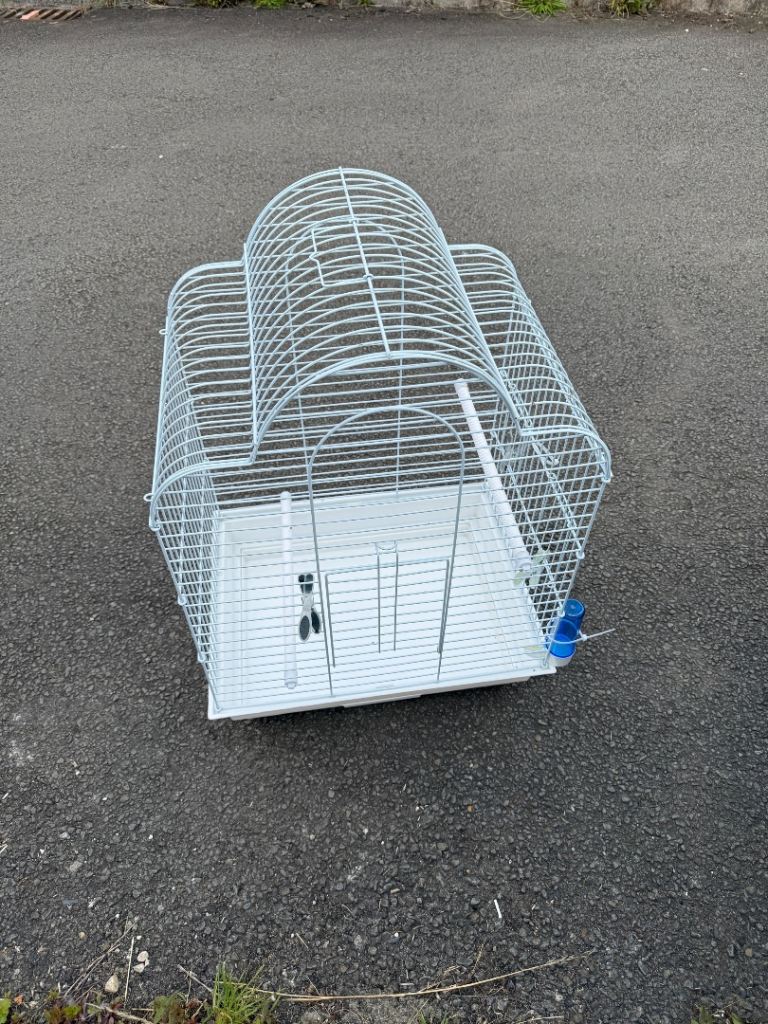 Large White Bird Cage