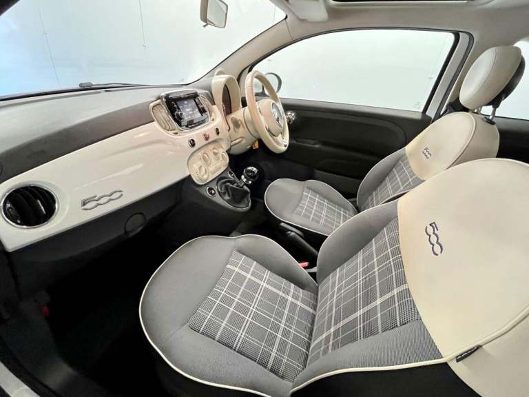 2016 Fiat 500 1.2 Lounge Hatchback 3dr Petrol Manual Euro 6 (s/s) (69 bhp) 12 MONTHS AA,  HATCHBA...