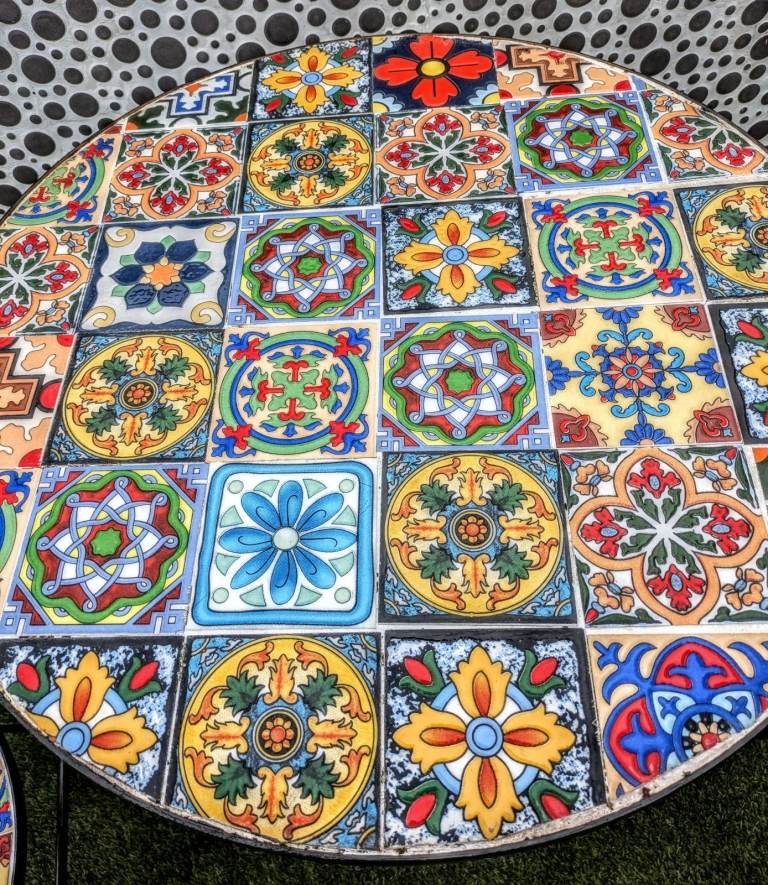 Braga Mosaic Bistro Set