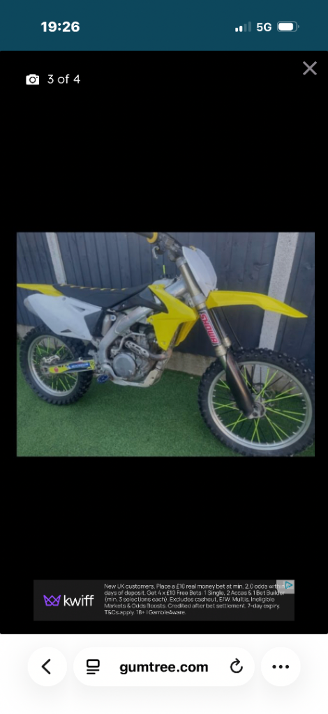 2014 Suzuki rmz 450 