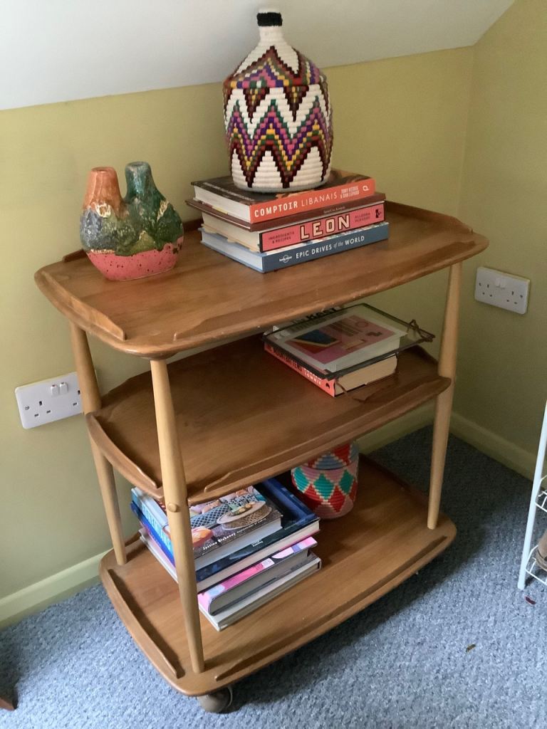 Ercol drinks trolley, 3 tier 
