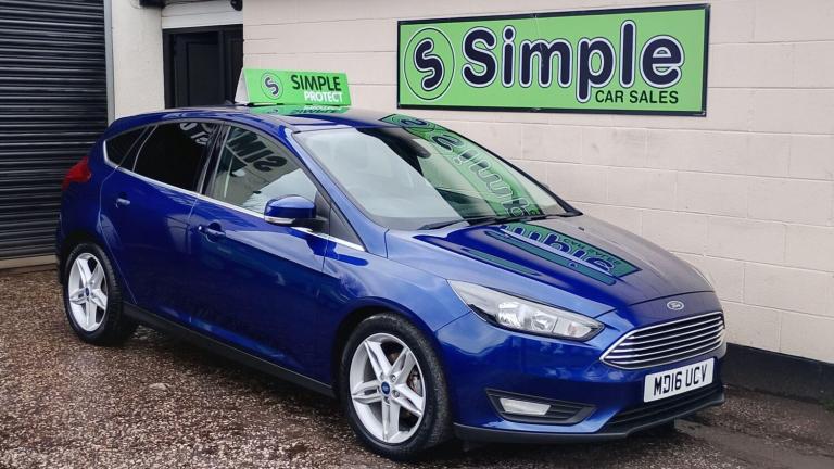 2016 Ford Focus 1.5 TDCi Zetec Euro 6 (s/s) 5dr HATCHBACK Diesel Manual