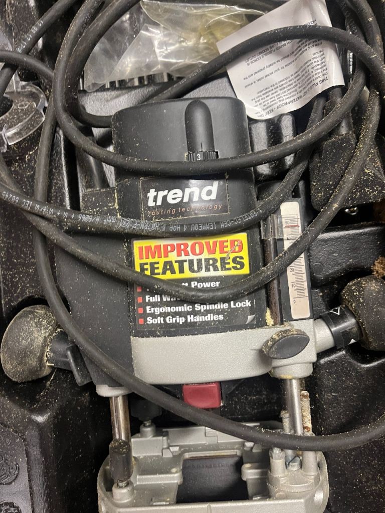 Trend router, router table, dovetail jig and tools