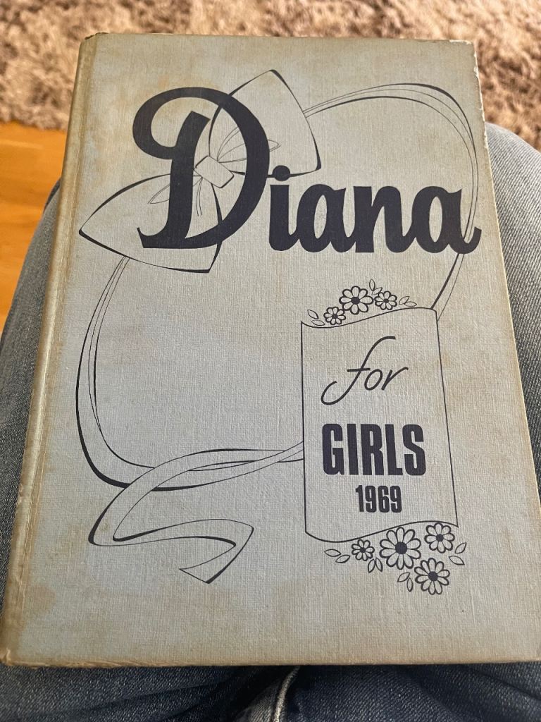 Vintage "Diana for Girls 1969" Annual Book