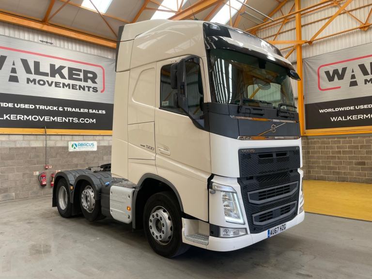 VOLVO FH 500 *EURO 6* GLOBETROTTER 6X2 TRACTOR UNIT – 2017 – AU67 HZG