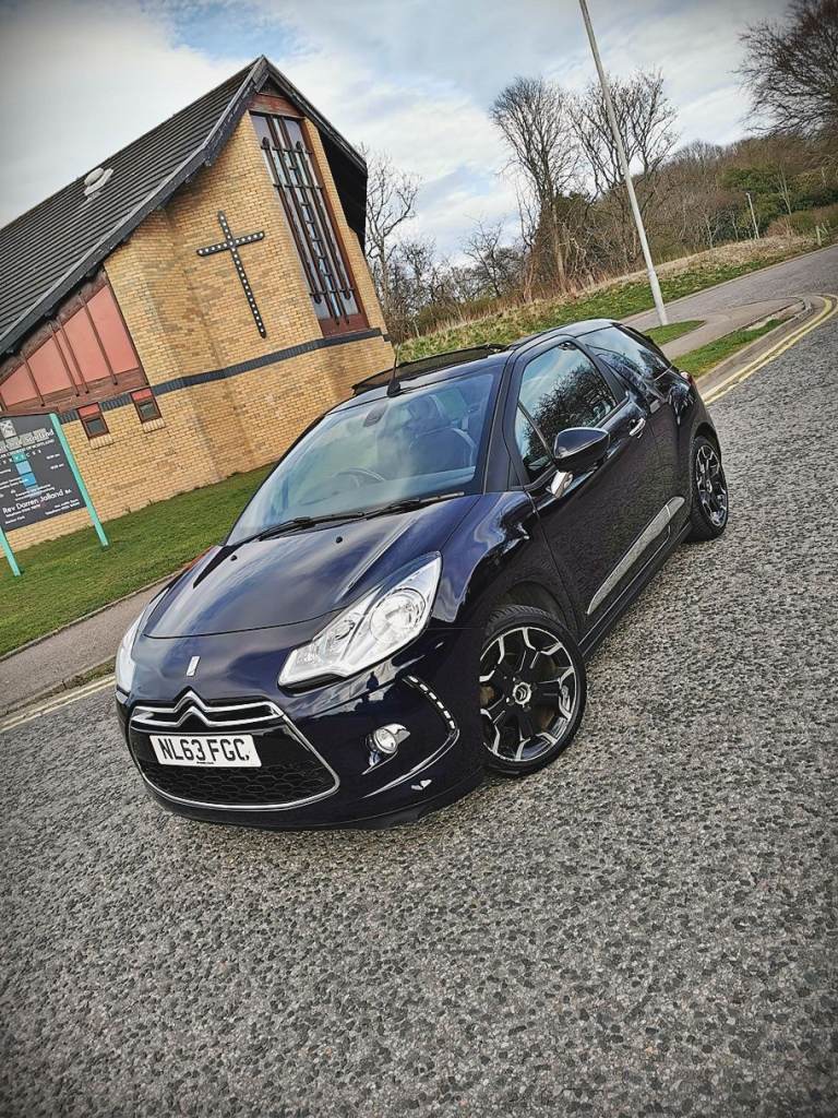 2014 CITROEN DS3 CONVERTIBLE...£20 TAX...65 MPG...1.6 DIESEL...5 SPEED...1 OWNER...69K...LONG MOT