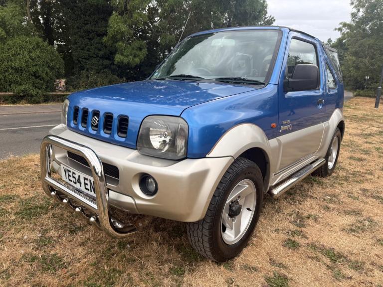54 SUZUKI JIMNY 1.3 O2 57K CABRIOLET LADY OWNED BULL BARS MOT 05/27  PX SWAPS