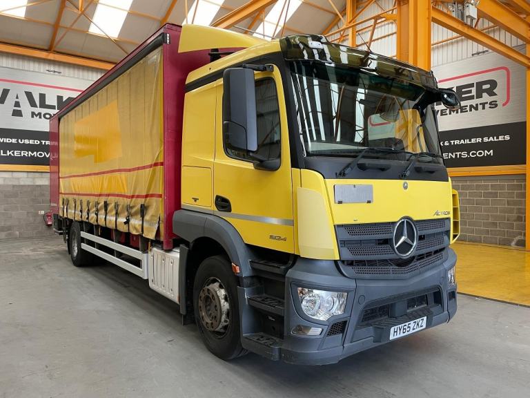 MERCEDES BENZ ACTROS 1824 *EURO 6*, 4X2 CURTAINSIDER – 2016 – HY65 ZKZ