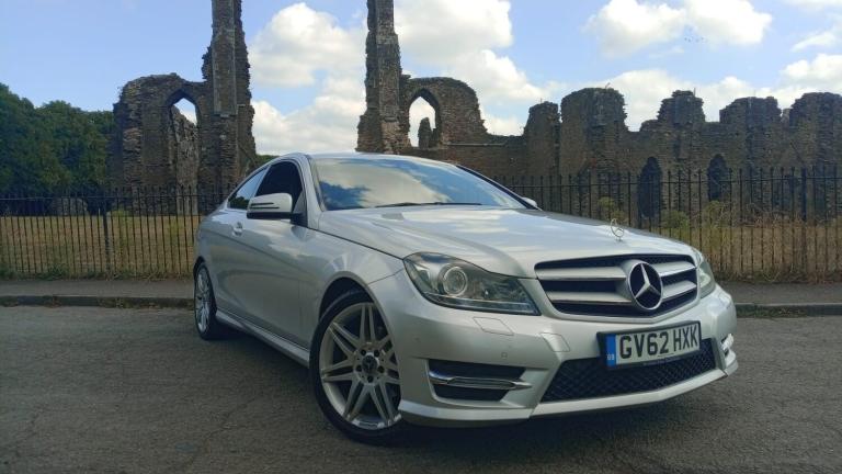 2013 Mercedes-Benz C Class C220 CDI BlueEFFICIENCY AMG Sport Plus 2dr AUTOMATIC *12 MTH MOT* COUP...