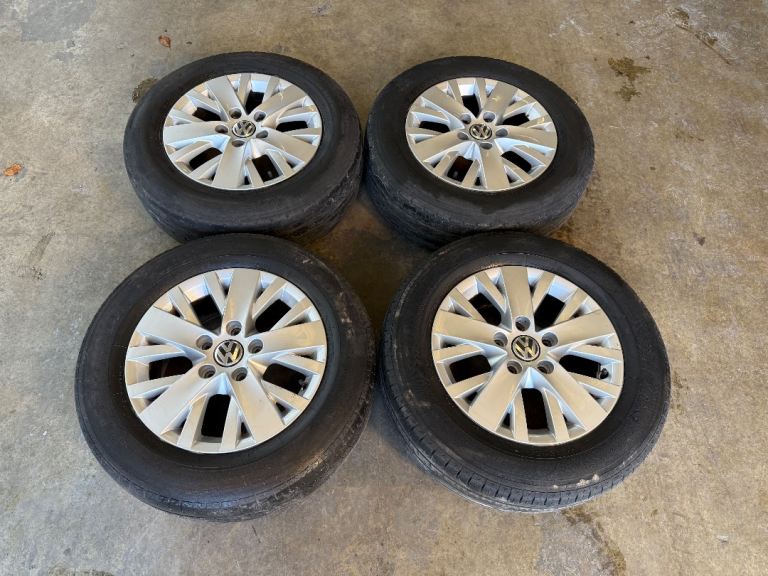 GENUINE VW TRANSPORTER T5 T6 T6.1 HIGHLINE 16” 5x120 ALLOY WHEELS