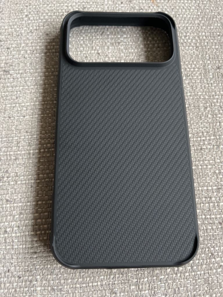 PITAKA iPhone 17 Pro Max Magnetic Aramid Fibre Case Military-Grade Full Protection – Black