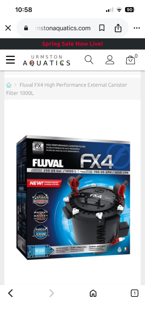 Looking for canister filters 