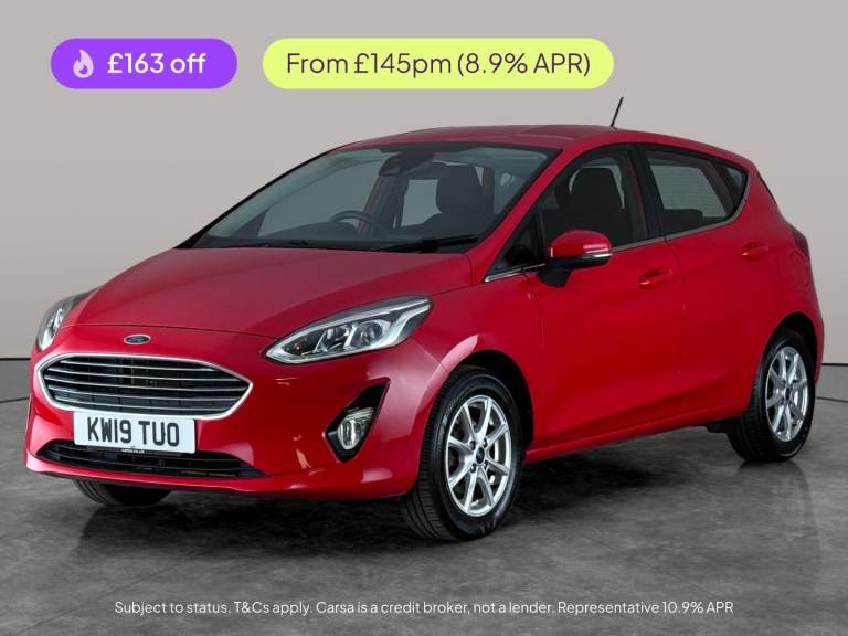 2019 Ford Fiesta 1.1 Zetec 5dr HATCHBACK PETROL Manual