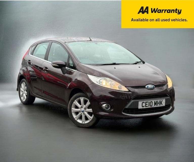2010 Ford Fiesta 1.4 Zetec 5dr HATCHBACK PETROL Manual