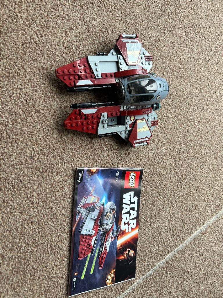 LEGO Star Wars Jedi Interceptor 75135 with Manual