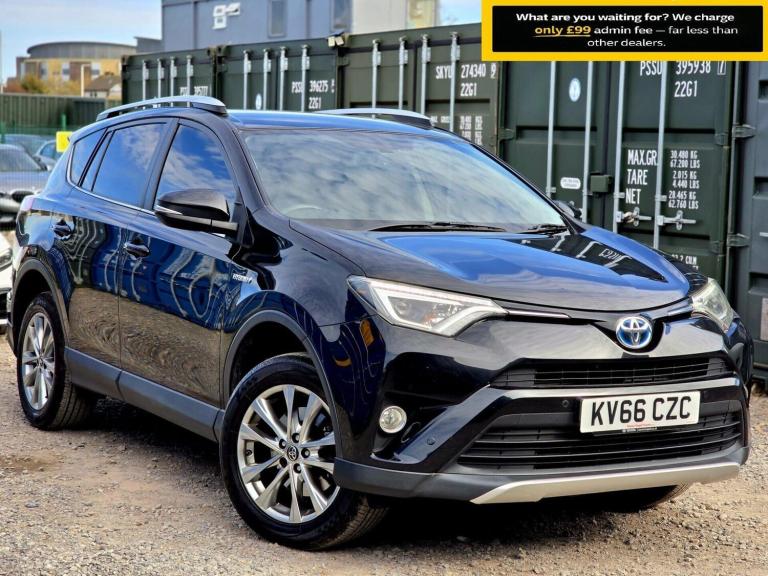 2016 Toyota RAV4 2.5 VVT-h Excel SUV 5dr Petrol Hybrid CVT 4WD Euro 6 (s/s) (197 ps) SUV Hybrid A...