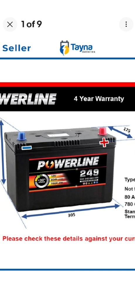 12 v Battery 