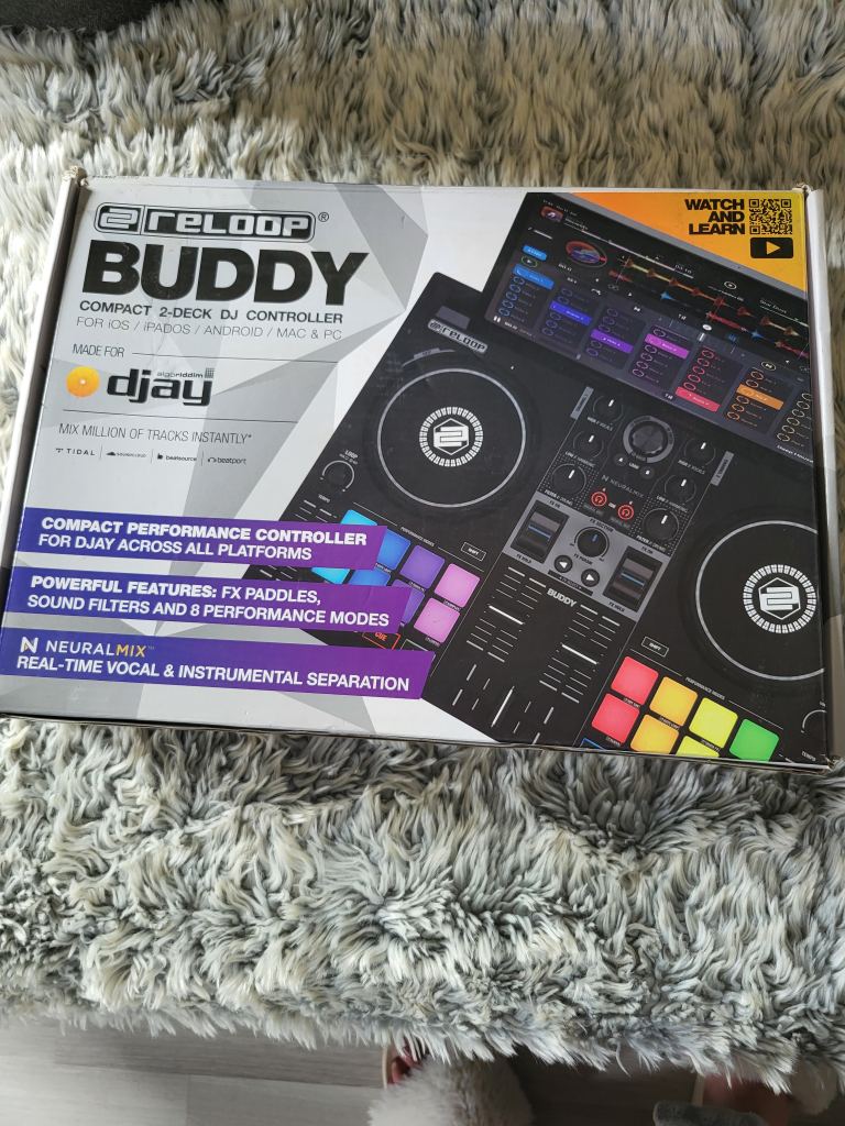 Reloop buddy compact 2 deck dj controller