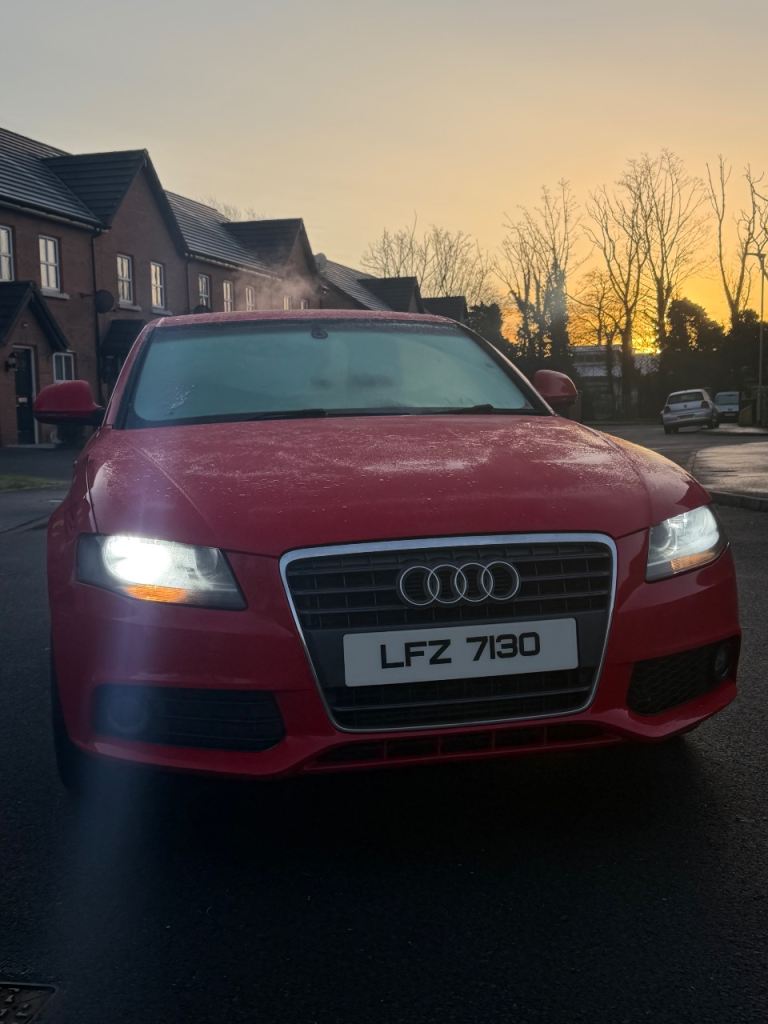 Audi, A4, Saloon, 2008, Manual, 1968 (cc), 4 doors