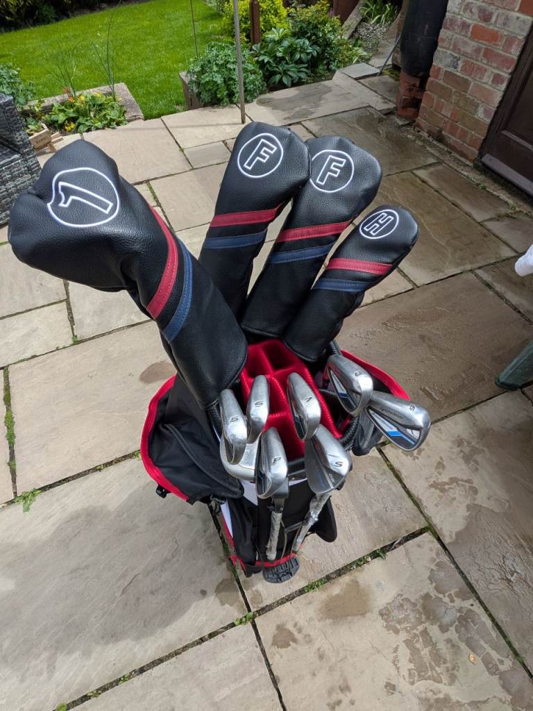 L/H TAYLORMADE GOLF CLUBS FULL SET UP 