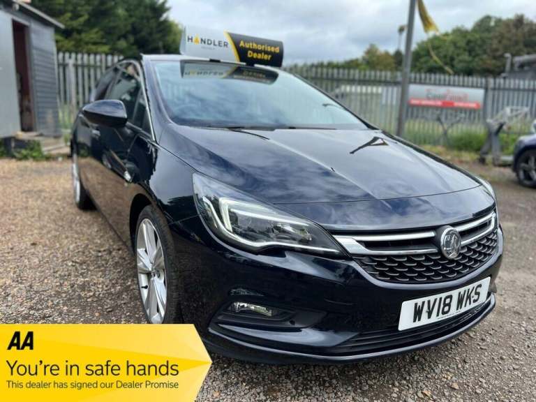 2018 Vauxhall Astra 1.4i Turbo SRi Euro 6 5dr HATCHBACK Petrol Manual