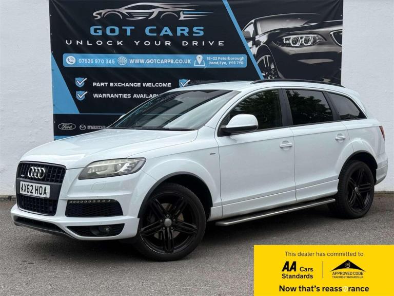 2012 Audi Q7 3.0 TDI 245 Quattro S Line Plus 5dr Tip Auto ESTATE DIESEL Automatic
