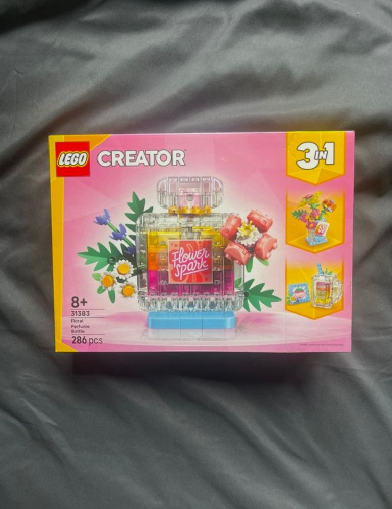 Lego Floral Perfume Bottle 3in1