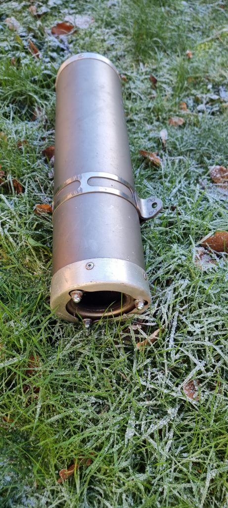 Honda Cbr 954 2002 oem silencer end can