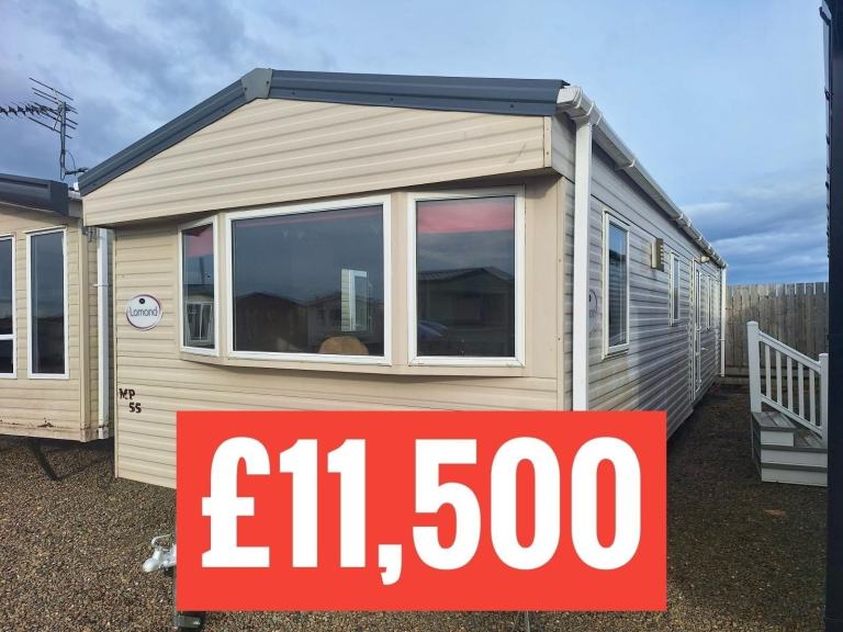 OFF SITE static caravan Scotland double glazed & central heated 3 bed ABI Lomond