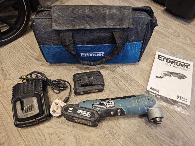 Erbauer 18v Cordless Multi Tool cutter