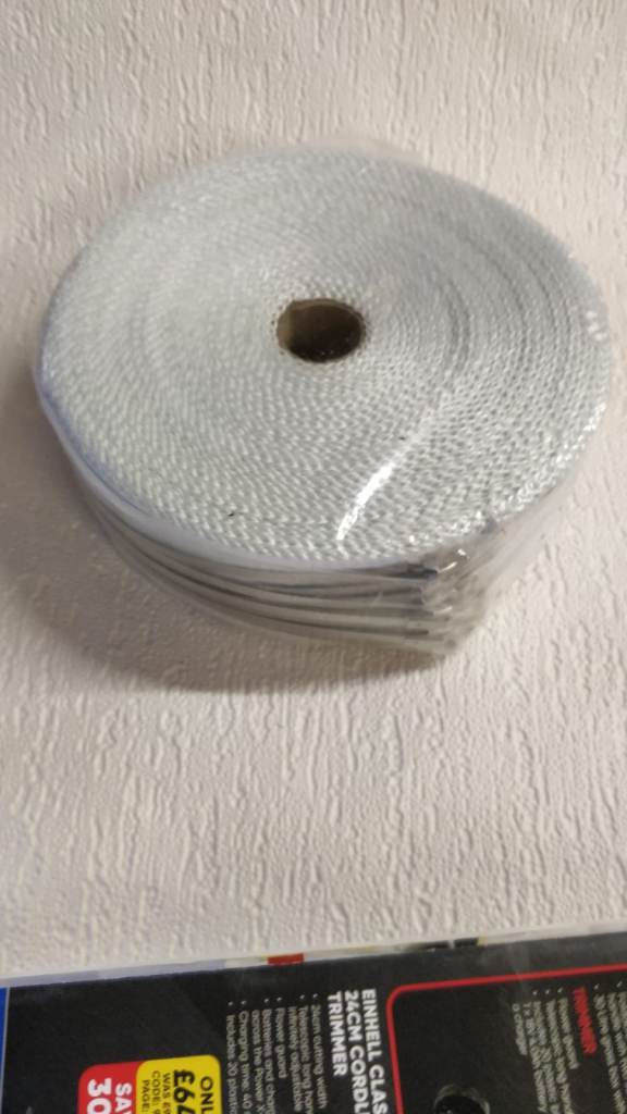 motorcycle exhaust tape
