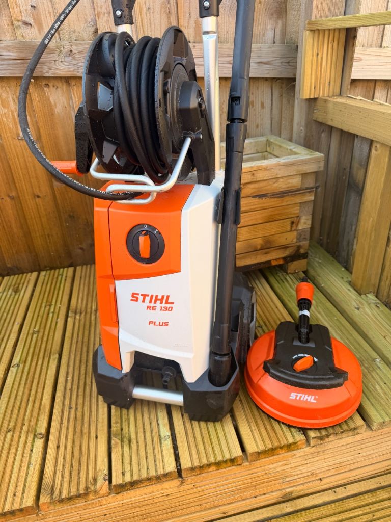 Stihl 130R plus pressure washer 9m hose all accessories 