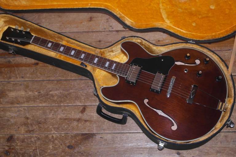1970s Aria ES-335 semi acoustic made in Japan model EA200W