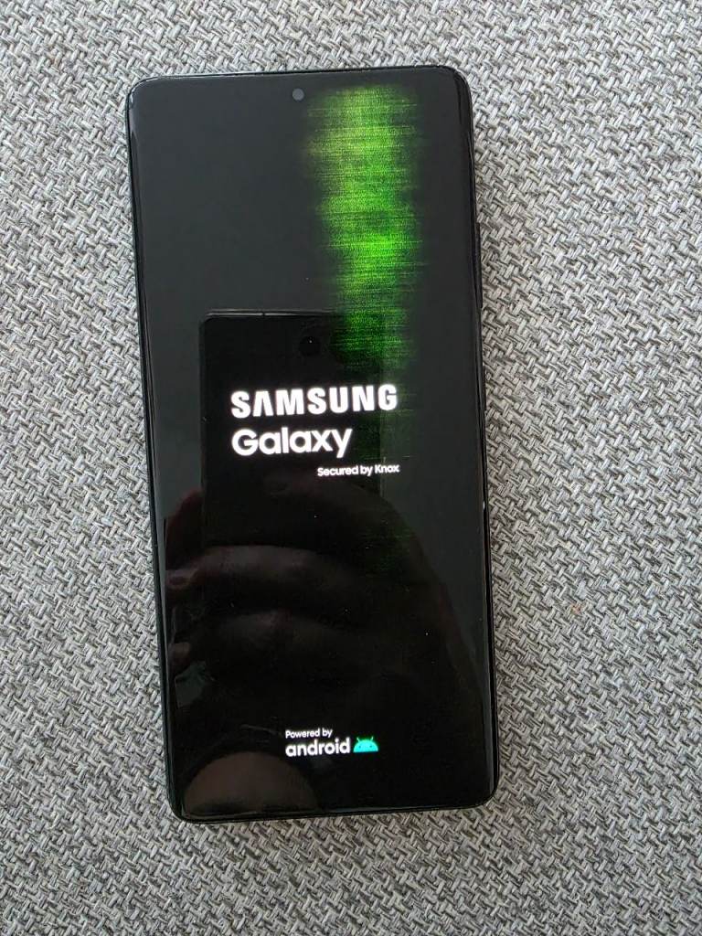 Samsung Galaxy S21 Ultra 128gb, Black, faulty screem