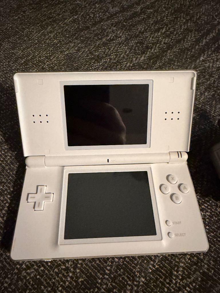 Nintendo DS Lite with official charger
